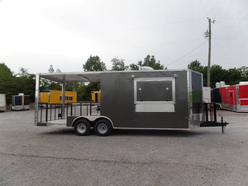 562-8.5-x-22-concession-trailer-charcoal-grey-bbq-food-22.jpg 8.5' x 22' Concession Trailer Charcoal Grey BBQ Food
