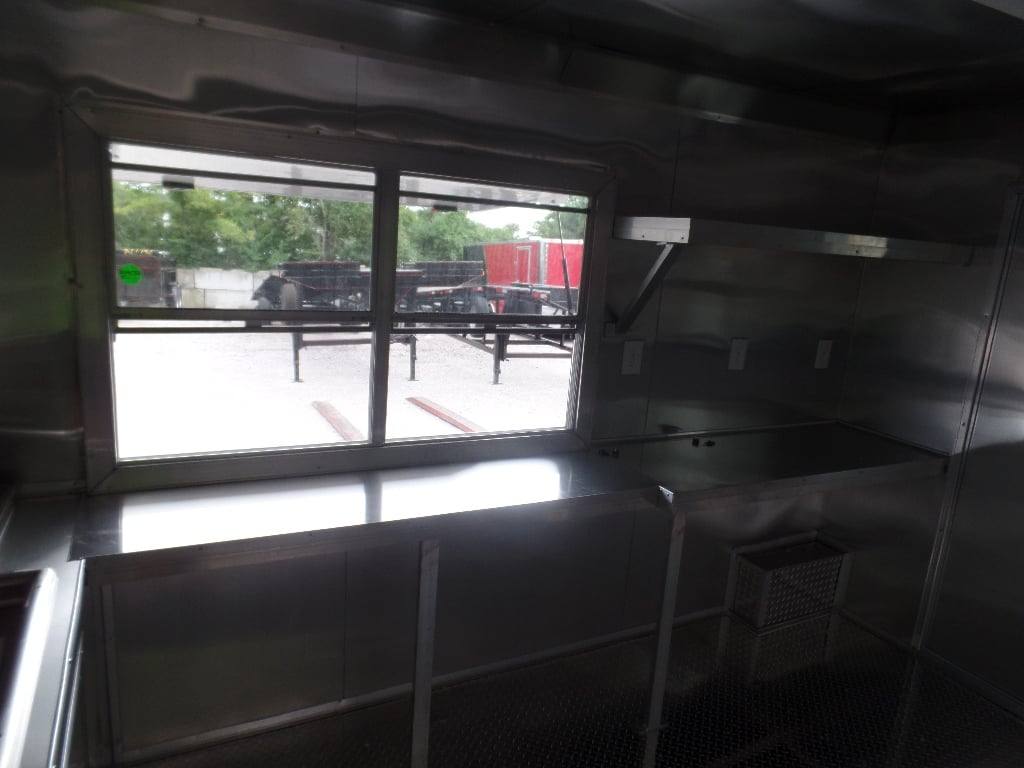 562-8.5-x-22-concession-trailer-charcoal-grey-bbq-food-26.jpg 8.5' x 22' Concession Trailer Charcoal Grey BBQ Food