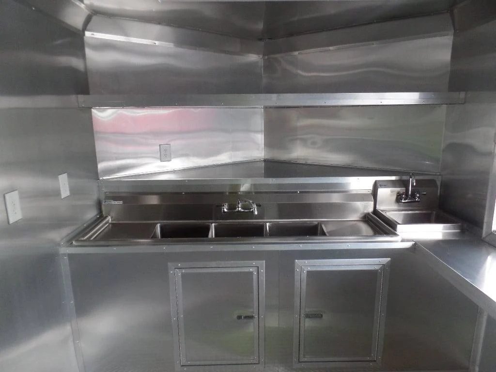 562-8.5-x-22-concession-trailer-charcoal-grey-bbq-food-4.webp 8.5' x 22' Concession Trailer Charcoal Grey BBQ Food