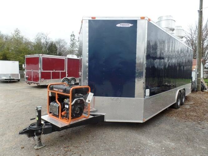 563-8.5-x-22-concession-trailer-indigo-blue-food-event-catering-24.jpg 8.5' x 22' Concession Trailer Indigo Blue Food Event Catering