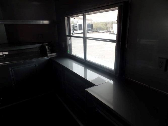 563-8.5-x-22-concession-trailer-indigo-blue-food-event-catering-3.jpg 8.5' x 22' Concession Trailer Indigo Blue Food Event Catering