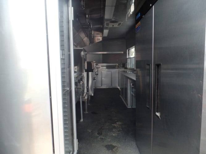 563-8.5-x-22-concession-trailer-indigo-blue-food-event-catering-4.jpg 8.5' x 22' Concession Trailer Indigo Blue Food Event Catering