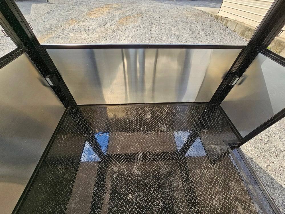 8.5' X 22' Concession Trailer Red Food Event Catering BBQ