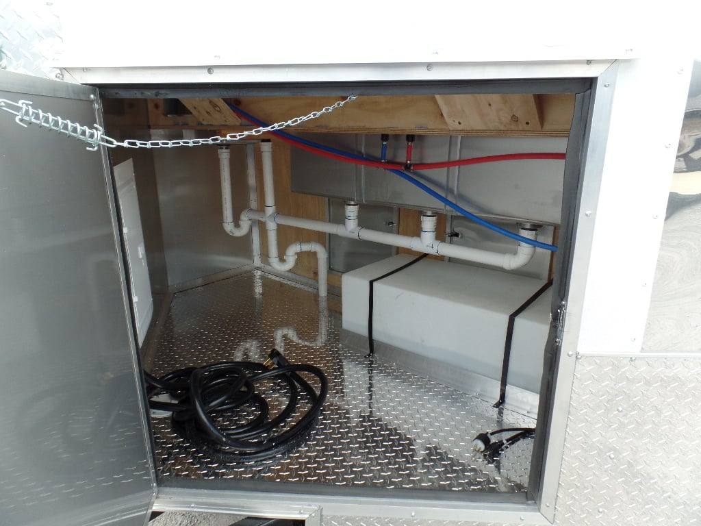 566-8.5-x-22-concession-trailer-white-bbq-food-event-catering-10.jpg 8.5' x 22' Concession Trailer White BBQ Food Event Catering