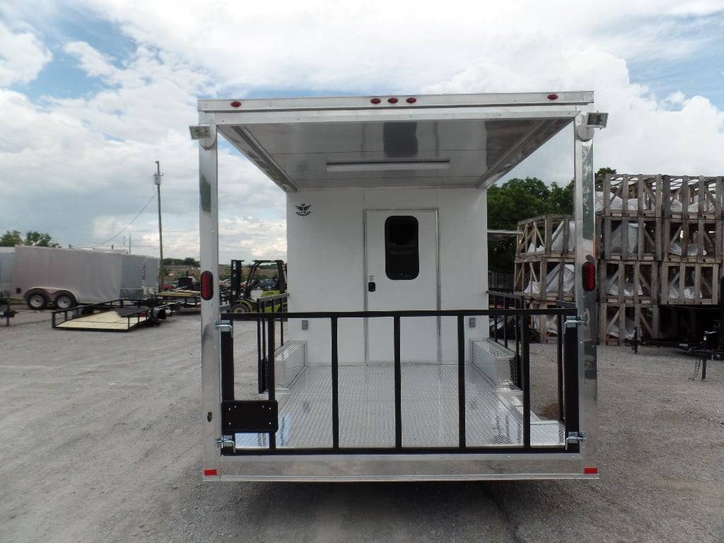 566-8.5-x-22-concession-trailer-white-bbq-food-event-catering-20.jpg 8.5' x 22' Concession Trailer White BBQ Food Event Catering