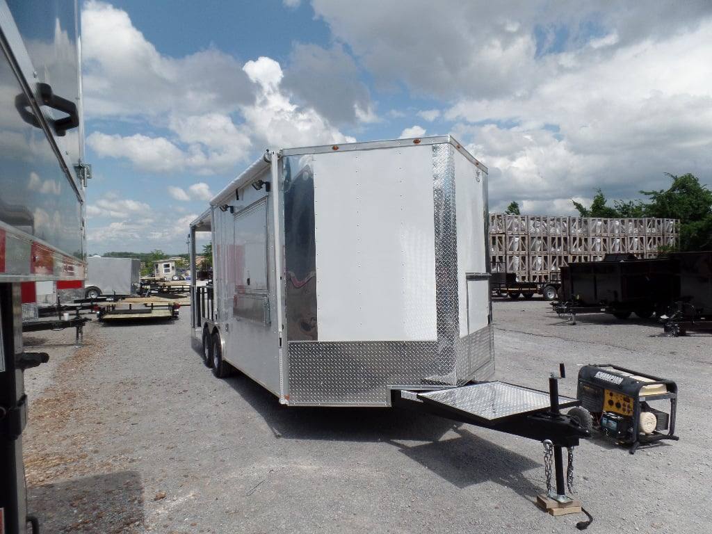 567-8.5-x-22-concession-trailer-white-bbq-food-event-catering-17.jpg 8.5' x 22' Concession Trailer White BBQ Food Event Catering