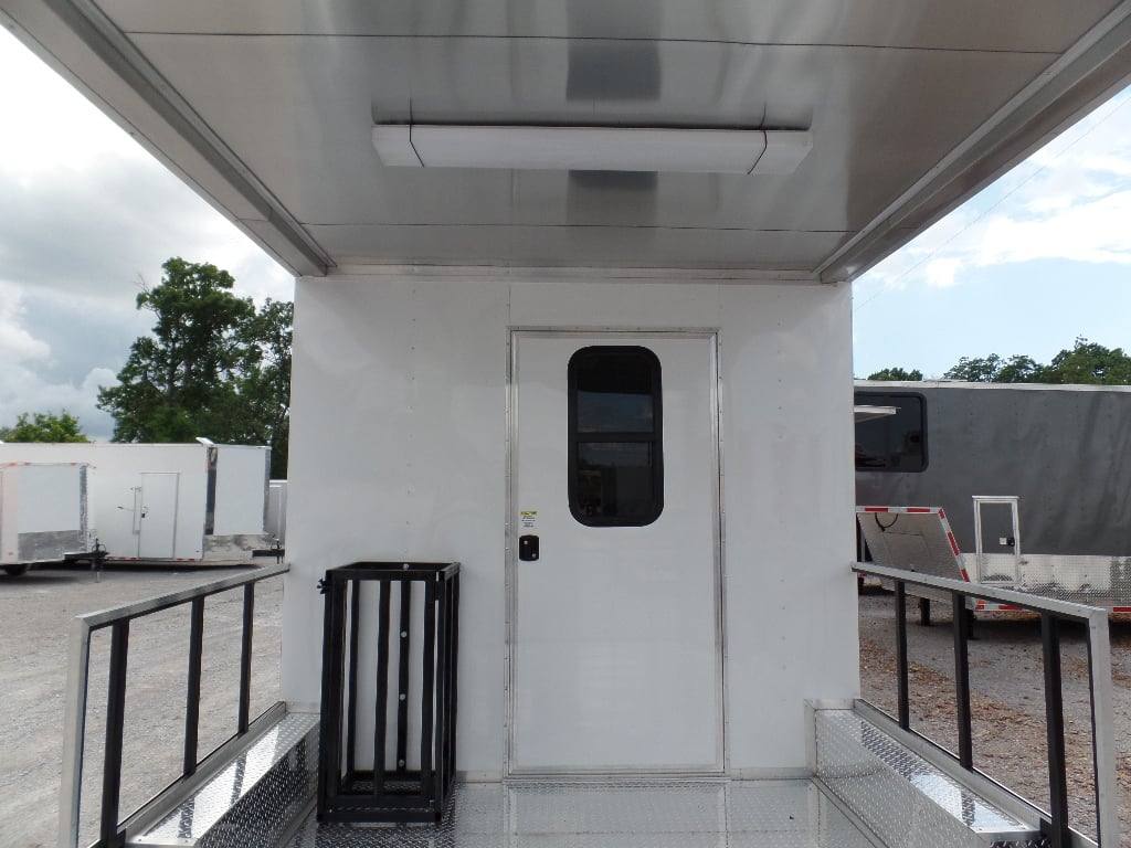 567-8.5-x-22-concession-trailer-white-bbq-food-event-catering-19.jpg 8.5' x 22' Concession Trailer White BBQ Food Event Catering