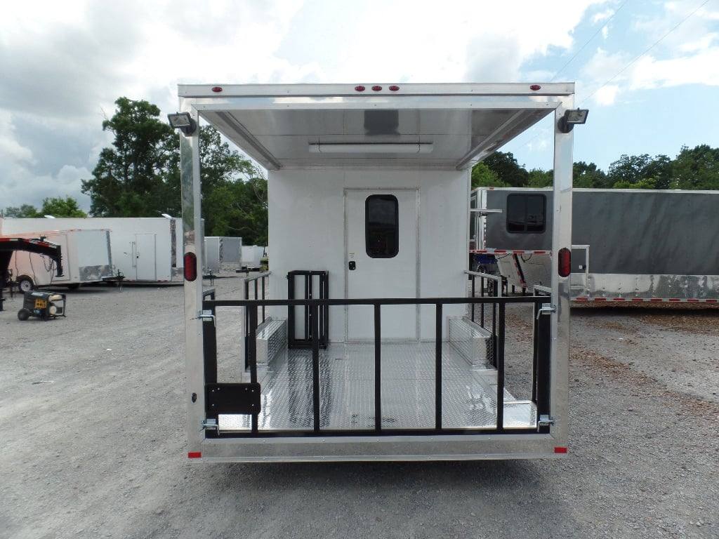 567-8.5-x-22-concession-trailer-white-bbq-food-event-catering-20.jpg 8.5' x 22' Concession Trailer White BBQ Food Event Catering