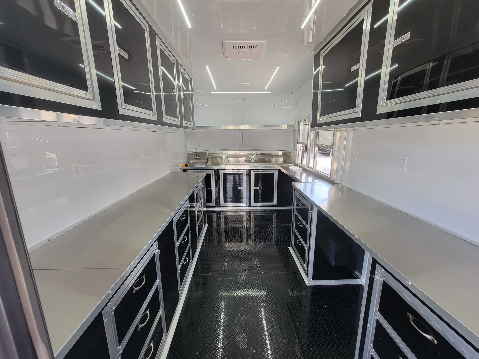570-8.5-x-22-concession-trailer-with-8-porch-white-with-blackout-trim-bbq-food-event-catering-16.webp 8.5' X 22' Concession Trailer With 8' Porch White With Blackout Trim BBQ Food Event Catering