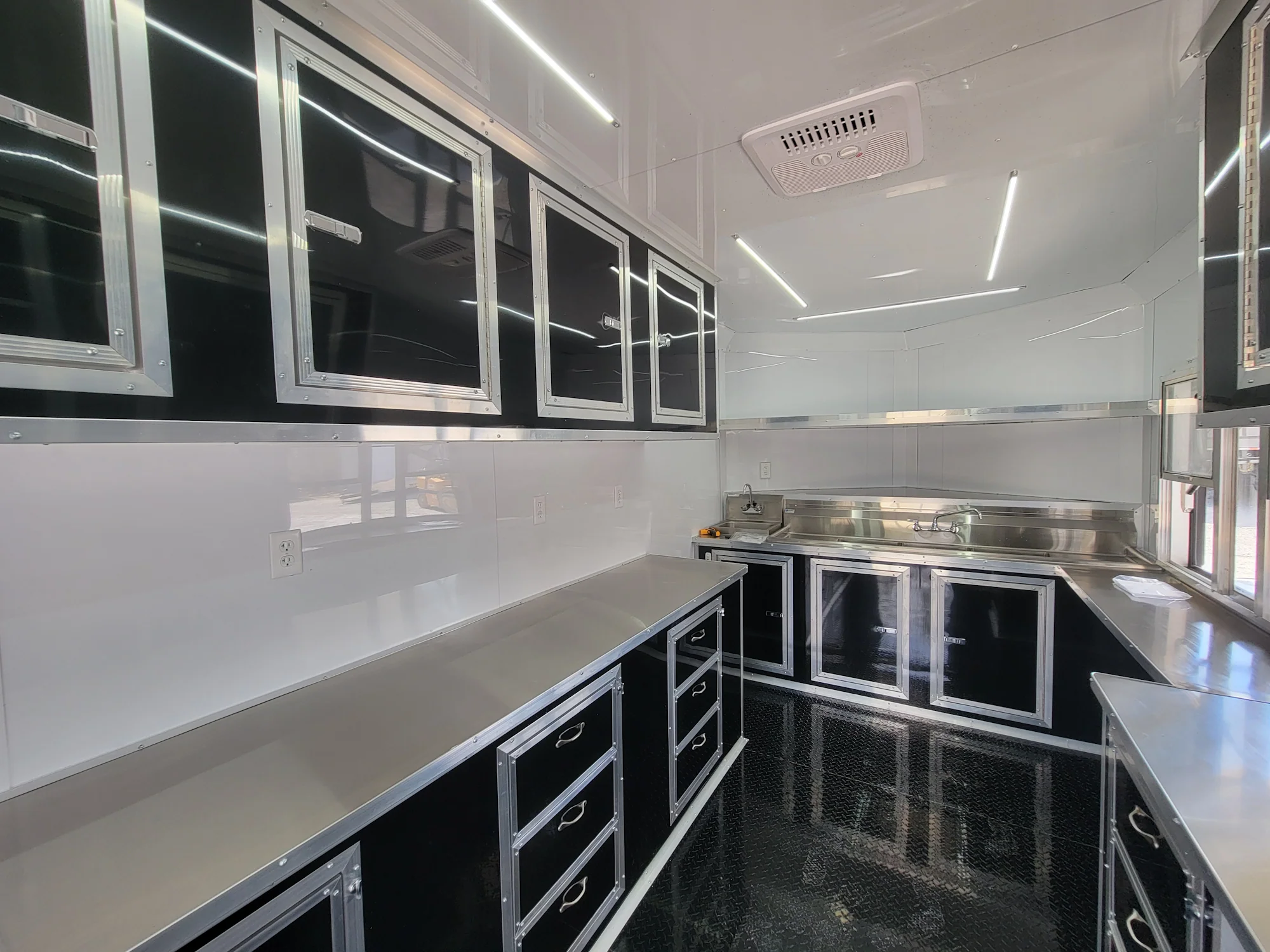 570-8.5-x-22-concession-trailer-with-8-porch-white-with-blackout-trim-bbq-food-event-catering-17.webp 8.5' X 22' Concession Trailer With 8' Porch White With Blackout Trim BBQ Food Event Catering