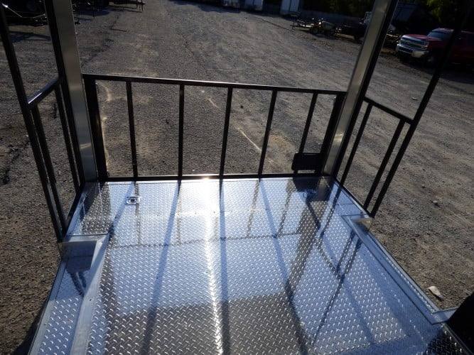 571-8.5-x-22-concession-white-bbq-food-event-catering-trailer-2.jpg 8.5' x 22' Concession White BBQ Food Event Catering Trailer