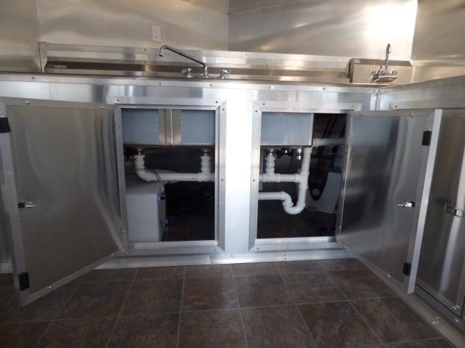 571-8.5-x-22-concession-white-bbq-food-event-catering-trailer-27.jpg 8.5' x 22' Concession White BBQ Food Event Catering Trailer