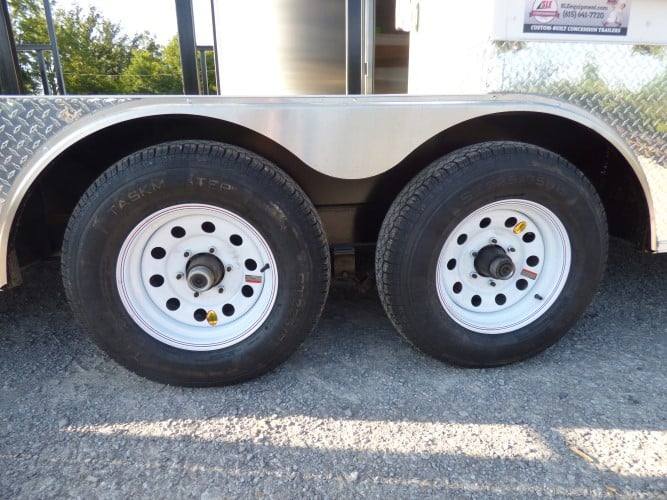 571-8.5-x-22-concession-white-bbq-food-event-catering-trailer-28.jpg 8.5' x 22' Concession White BBQ Food Event Catering Trailer