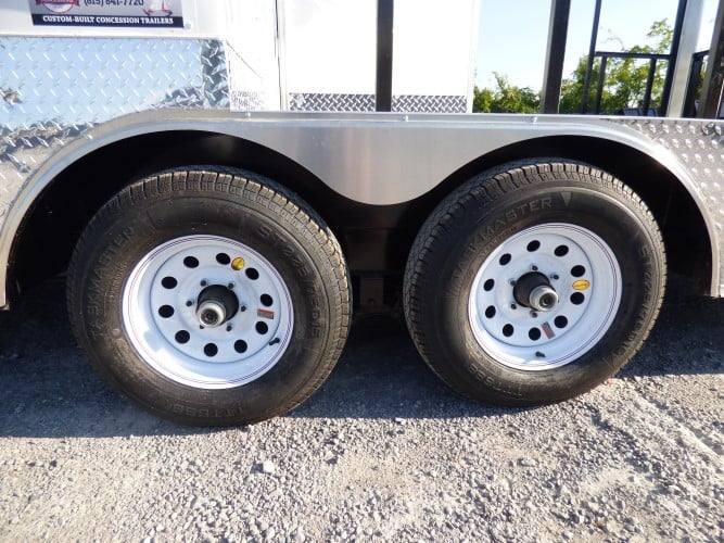 571-8.5-x-22-concession-white-bbq-food-event-catering-trailer-5.jpg 8.5' x 22' Concession White BBQ Food Event Catering Trailer