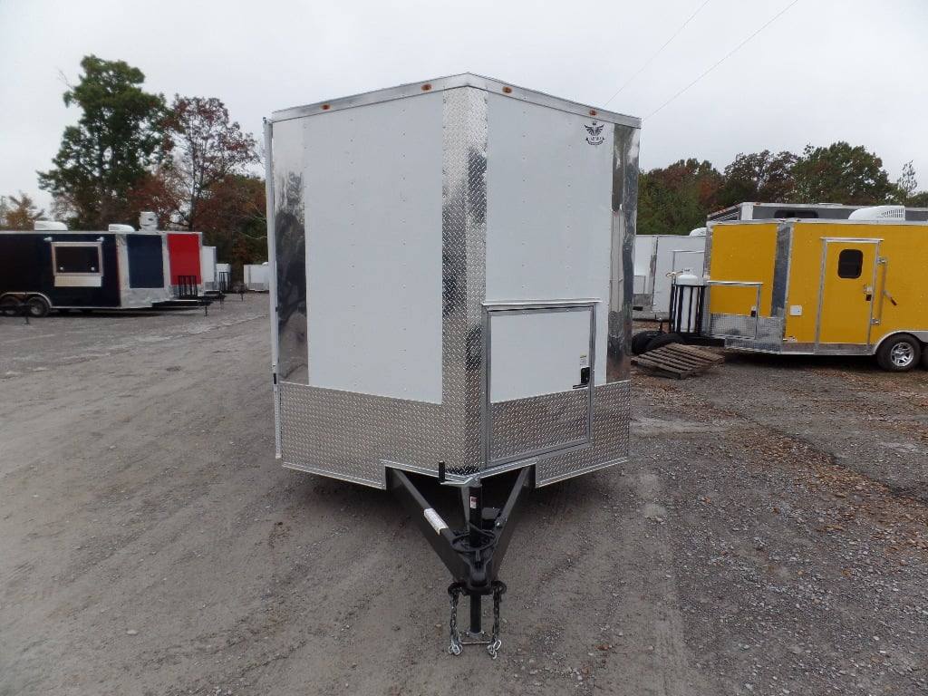 572-8.5-x-22-concessions-food-white-bbq-event-trailer-4.jpg 8.5' x 22' Concessions Food White BBQ Event Trailer