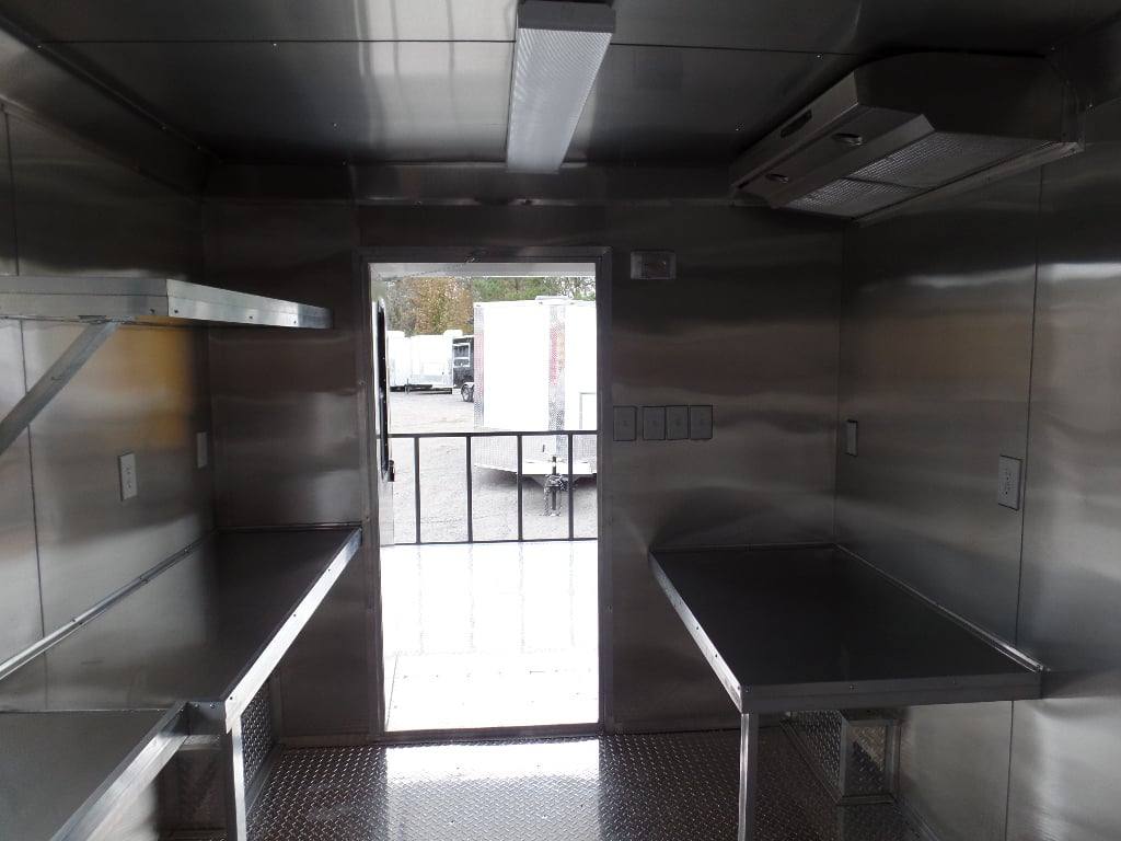 572-8.5-x-22-concessions-food-white-bbq-event-trailer-7.jpg 8.5' x 22' Concessions Food White BBQ Event Trailer