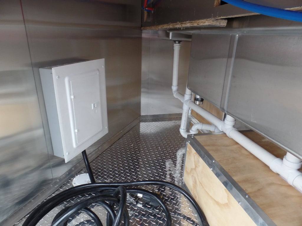 572-8.5-x-22-concessions-food-white-bbq-event-trailer-8.jpg 8.5' x 22' Concessions Food White BBQ Event Trailer