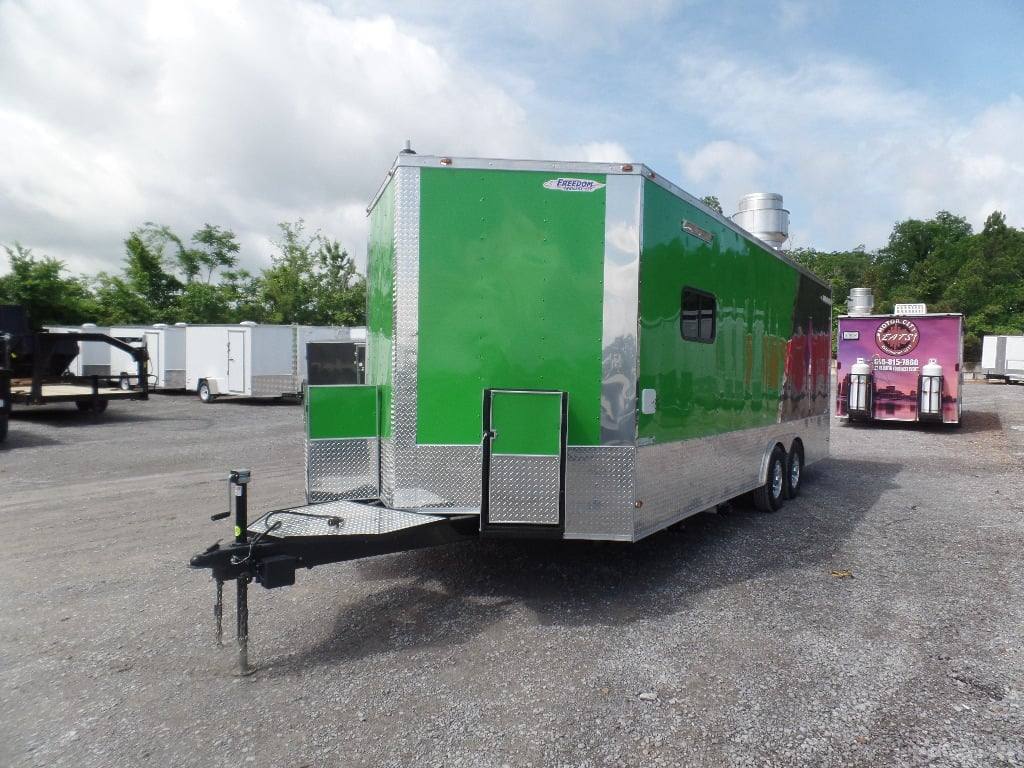 576-8.5-x-22-electric-green-concession-food-trailer-13.jpg 8.5' x 22' Electric Green Concession Food Trailer