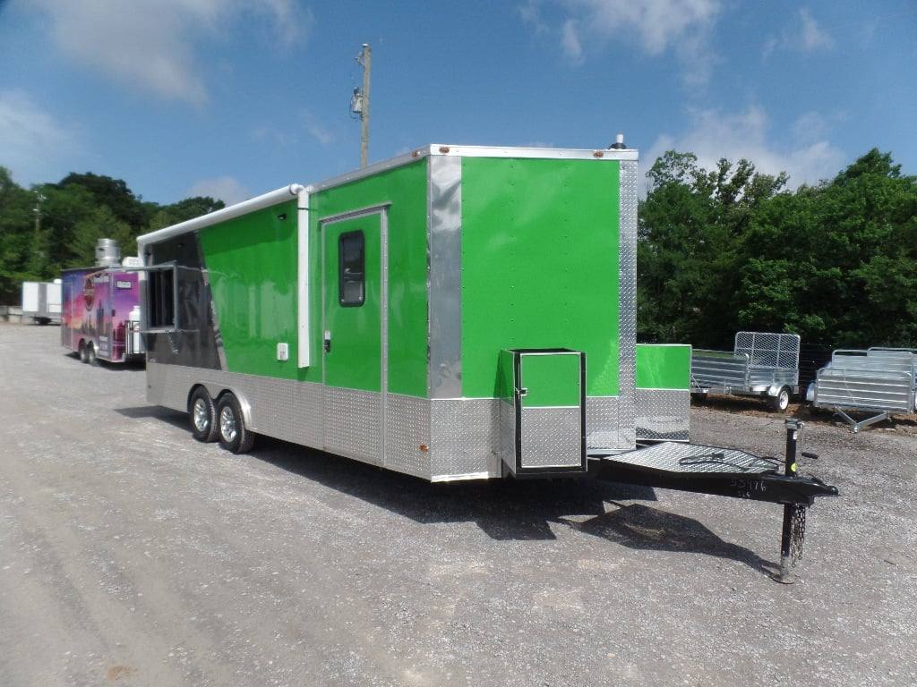 576-8.5-x-22-electric-green-concession-food-trailer-15.jpg 8.5' x 22' Electric Green Concession Food Trailer