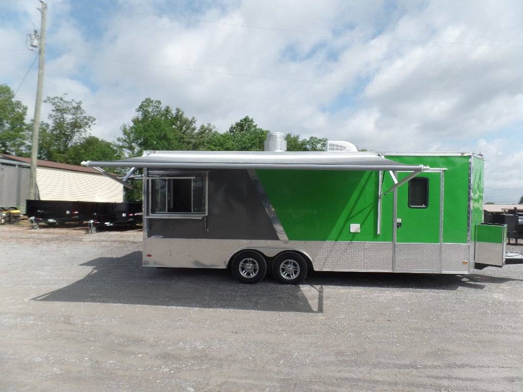 576-8.5-x-22-electric-green-concession-food-trailer-24.jpg 8.5' x 22' Electric Green Concession Food Trailer