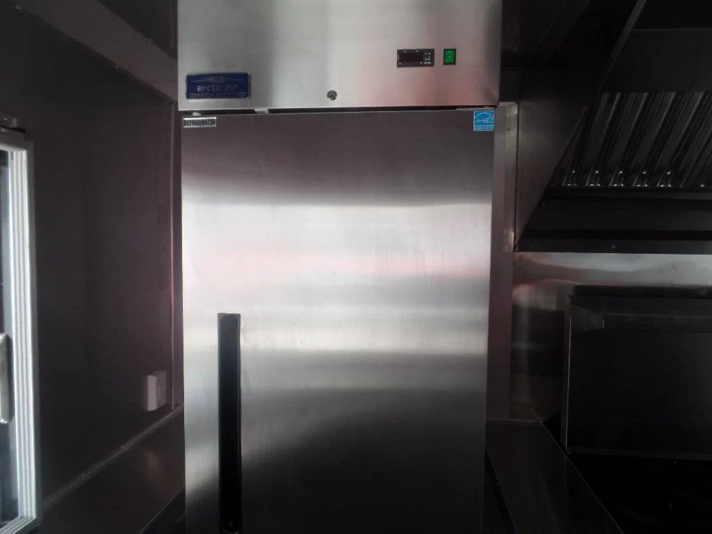 577-8.5-x-22-electric-green-concession-food-trailer-with-appliances-13.webp 8.5' x 22' Electric Green Concession Food Trailer With Appliances