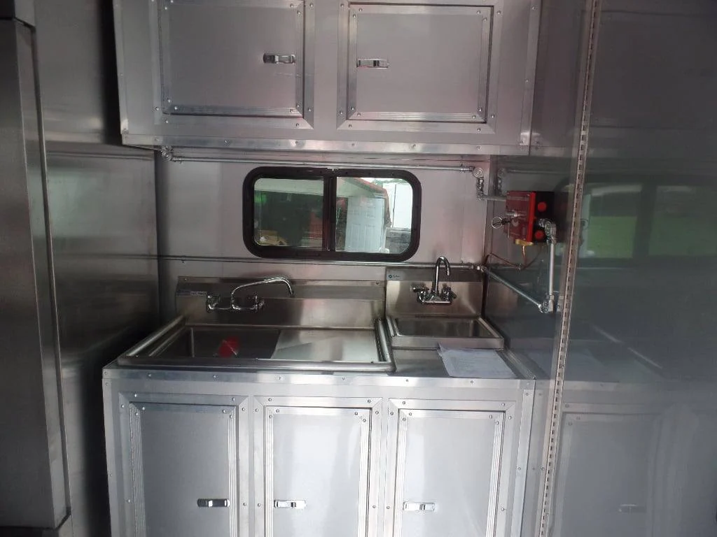 577-8.5-x-22-electric-green-concession-food-trailer-with-appliances-15.webp 8.5' x 22' Electric Green Concession Food Trailer With Appliances