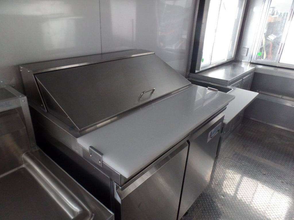 577-8.5-x-22-electric-green-concession-food-trailer-with-appliances-18.jpg 8.5' x 22' Electric Green Concession Food Trailer With Appliances