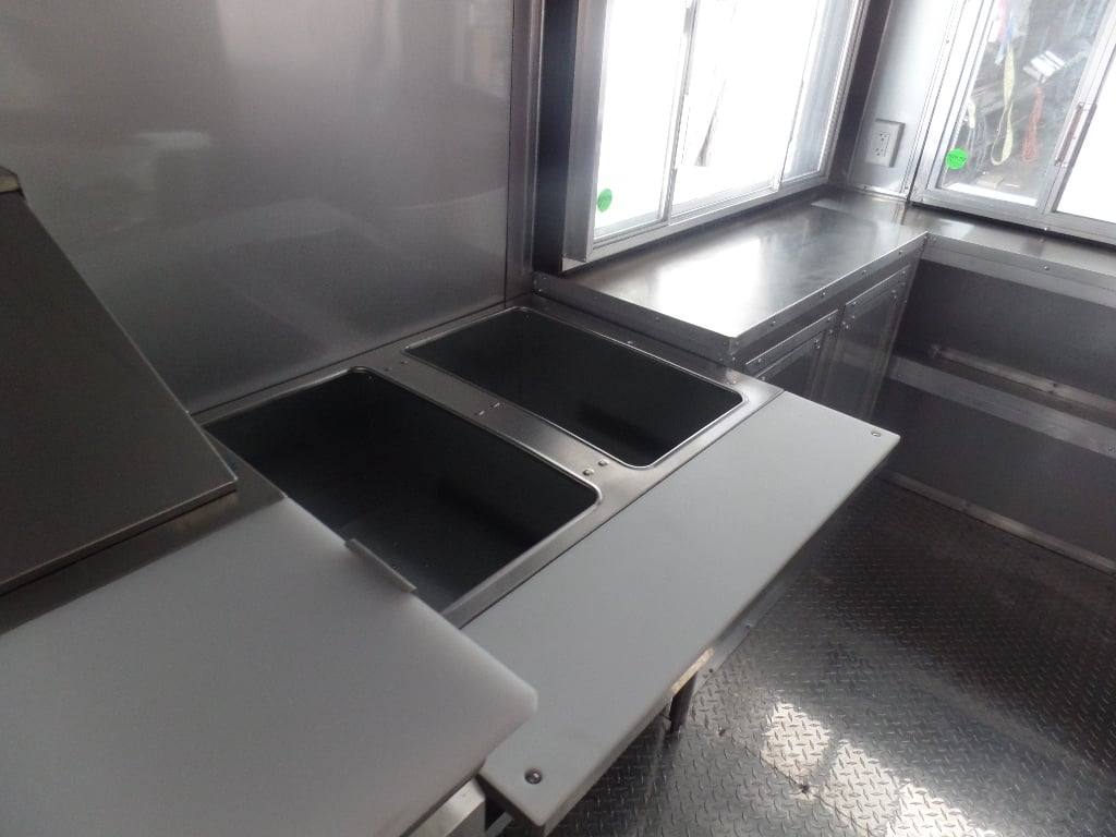 577-8.5-x-22-electric-green-concession-food-trailer-with-appliances-3.jpg 8.5' x 22' Electric Green Concession Food Trailer With Appliances