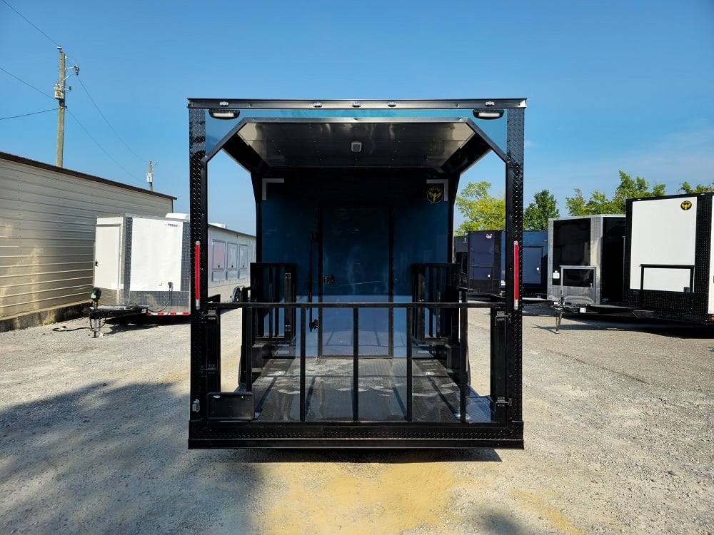 578-8.5-x-22-elite-blackout-concession-bbq-food-event-trailer-100.jpg 8.5' X 22' Elite Blackout Concession BBQ Food Event Trailer
