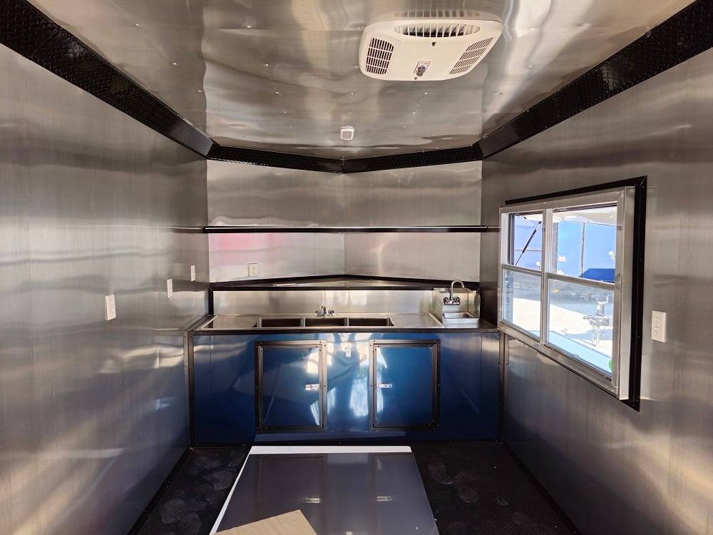 578-8.5-x-22-elite-blackout-concession-bbq-food-event-trailer-115.jpg 8.5' X 22' Elite Blackout Concession BBQ Food Event Trailer