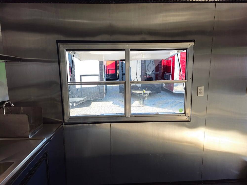 578-8.5-x-22-elite-blackout-concession-bbq-food-event-trailer-117.jpg 8.5' X 22' Elite Blackout Concession BBQ Food Event Trailer