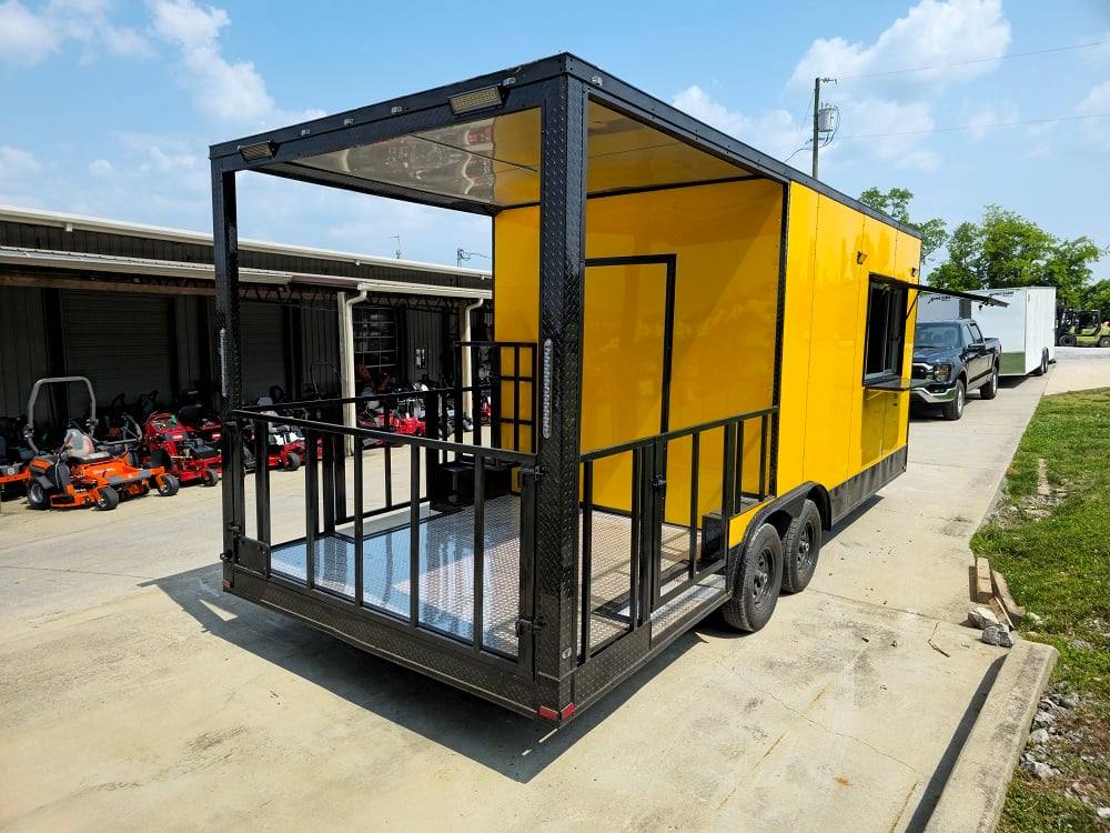 578-8.5-x-22-elite-blackout-concession-bbq-food-event-trailer-69.jpg 8.5' X 22' Elite Blackout Concession BBQ Food Event Trailer