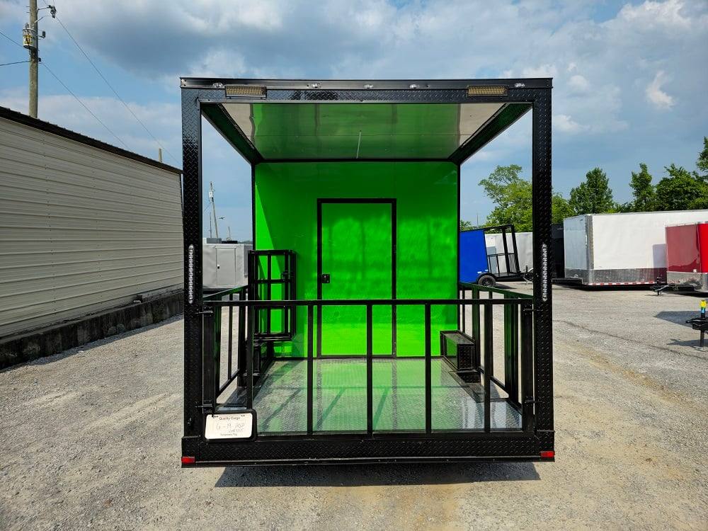 578-8.5-x-22-elite-blackout-concession-bbq-food-event-trailer-81.jpg 8.5' X 22' Elite Blackout Concession BBQ Food Event Trailer