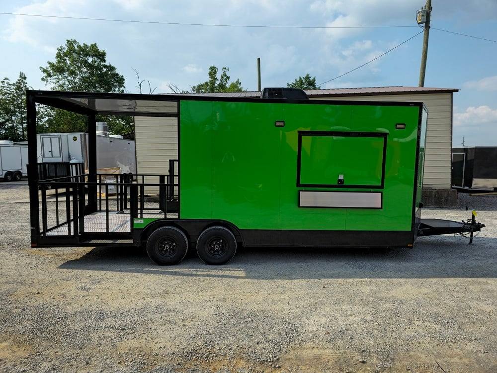 578-8.5-x-22-elite-blackout-concession-bbq-food-event-trailer-83.jpg 8.5' X 22' Elite Blackout Concession BBQ Food Event Trailer