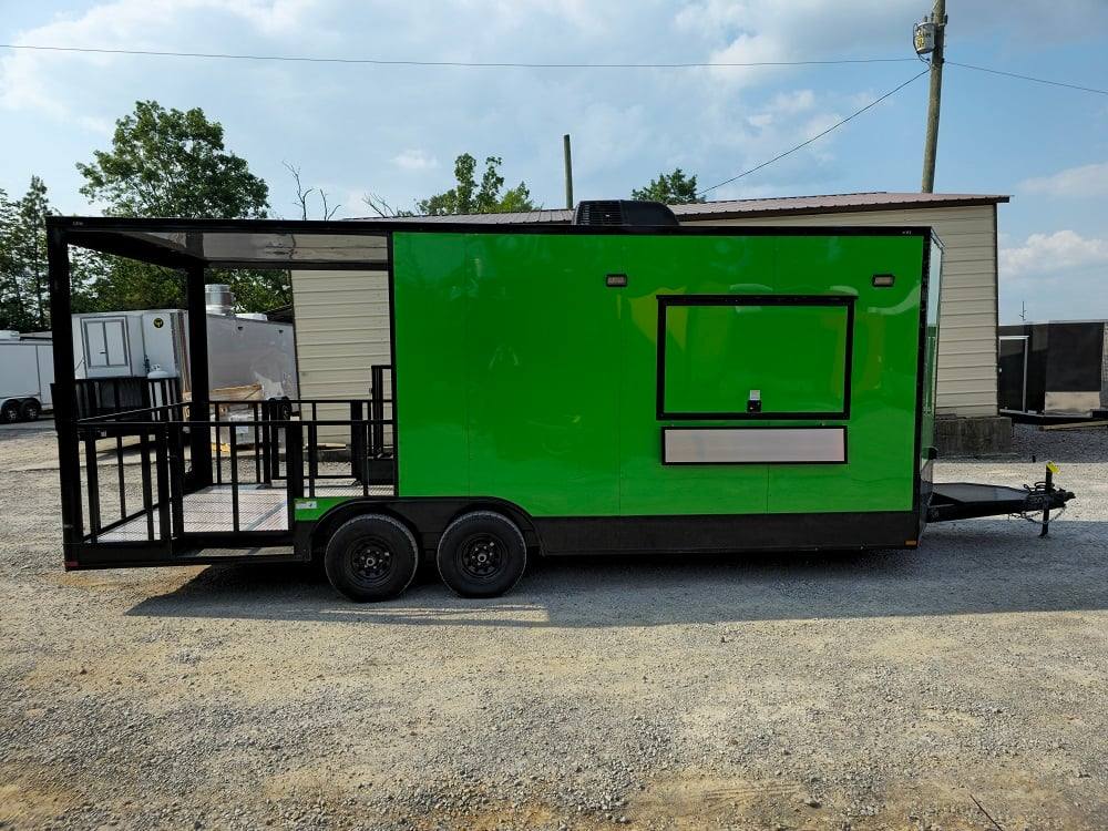 578-8.5-x-22-elite-blackout-concession-bbq-food-event-trailer-84.jpg 8.5' X 22' Elite Blackout Concession BBQ Food Event Trailer