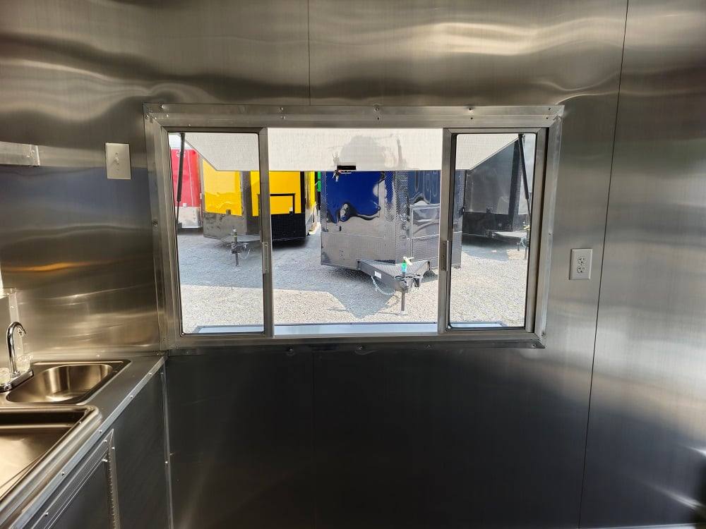578-8.5-x-22-elite-blackout-concession-bbq-food-event-trailer-93.jpg 8.5' X 22' Elite Blackout Concession BBQ Food Event Trailer