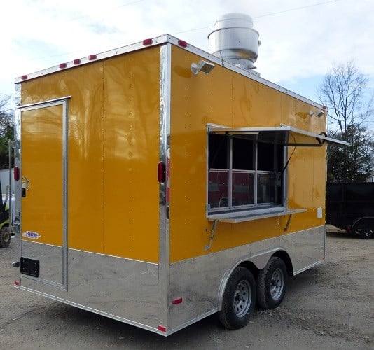 58-8.5-x-14-concession-food-trailer-yellow-event-catering-35.jpg 8.5' x 14' Concession Food Trailer Yellow Event Catering