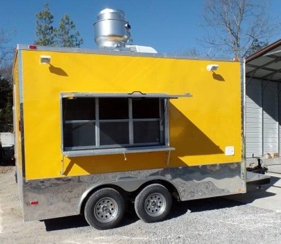 58-8.5-x-14-concession-food-trailer-yellow-event-catering-43.jpg 8.5' x 14' Concession Food Trailer Yellow Event Catering