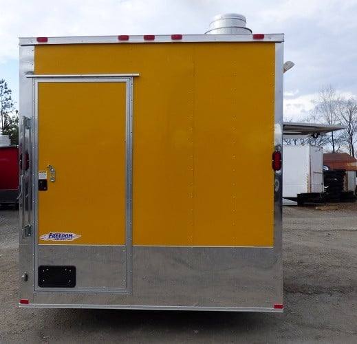 58-8.5-x-14-concession-food-trailer-yellow-event-catering-8.jpg 8.5' x 14' Concession Food Trailer Yellow Event Catering