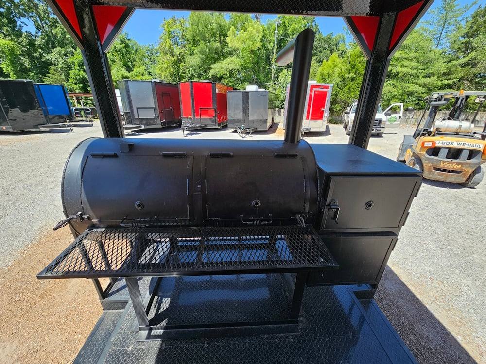 8.5' X 22' Elite Concession Trailer with BBQ Smoker
