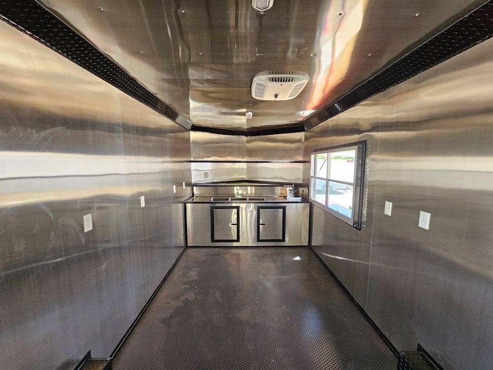 8.5' X 22' Elite Concession Trailer with BBQ Smoker