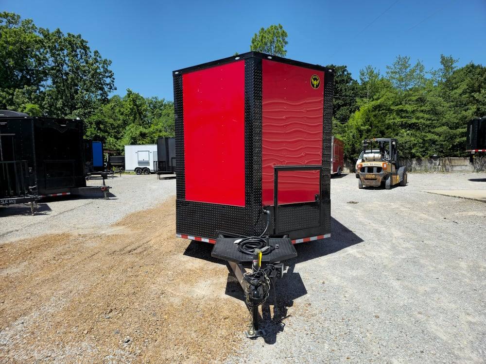 8.5' X 22' Elite Concession Trailer with BBQ Smoker