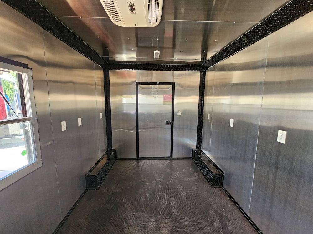 8.5' X 22' Elite Concession Trailer with BBQ Smoker