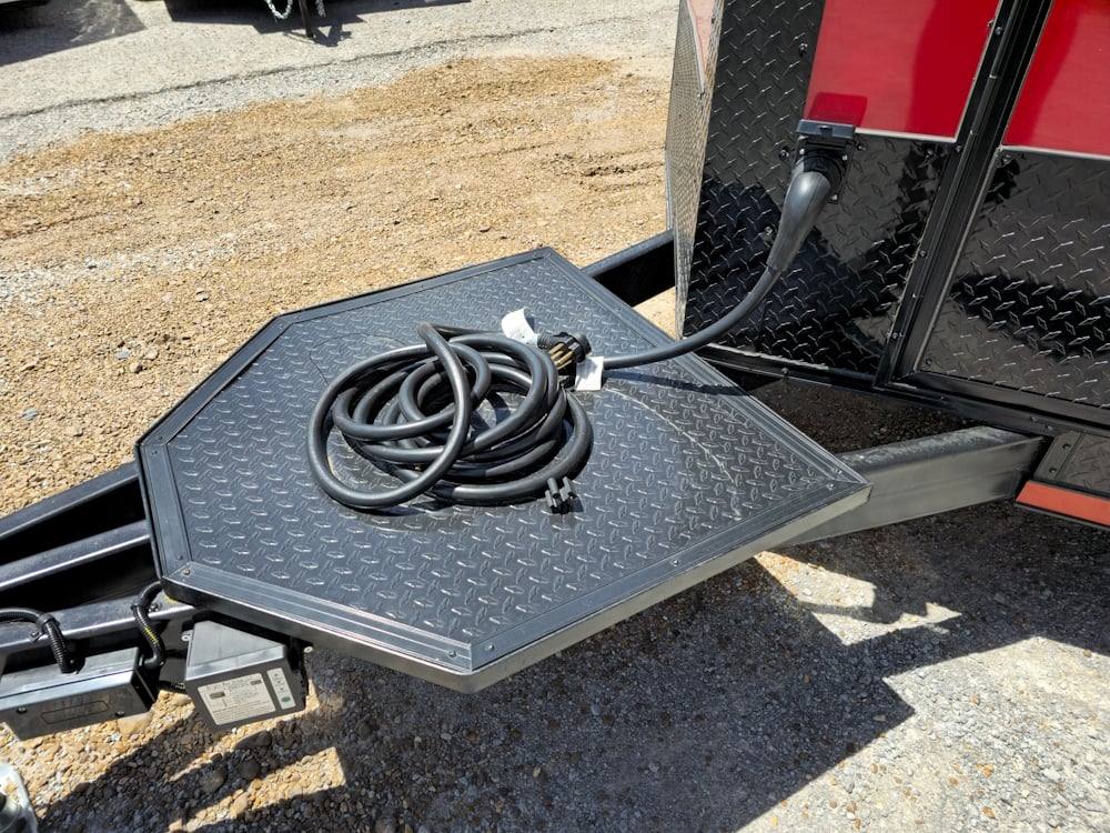 8.5' X 22' Elite Concession Trailer with BBQ Smoker