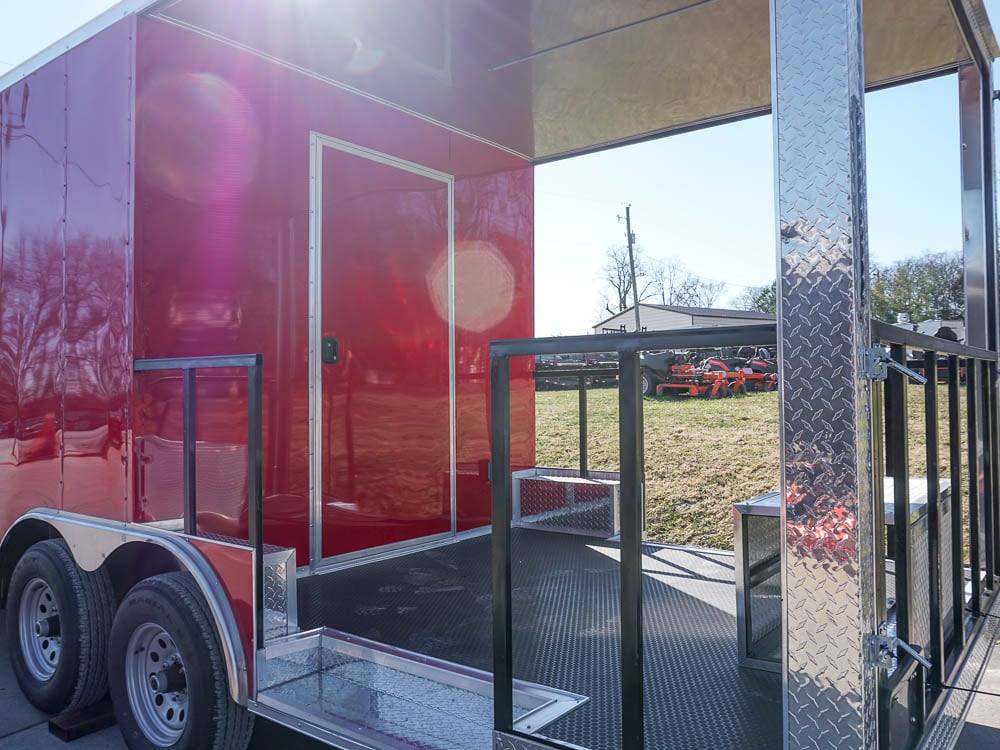 581-8.5-x-22-elite-victory-red-concession-food-trailer-17.jpg 8.5' X 22' Elite Victory Red Concession Food Trailer