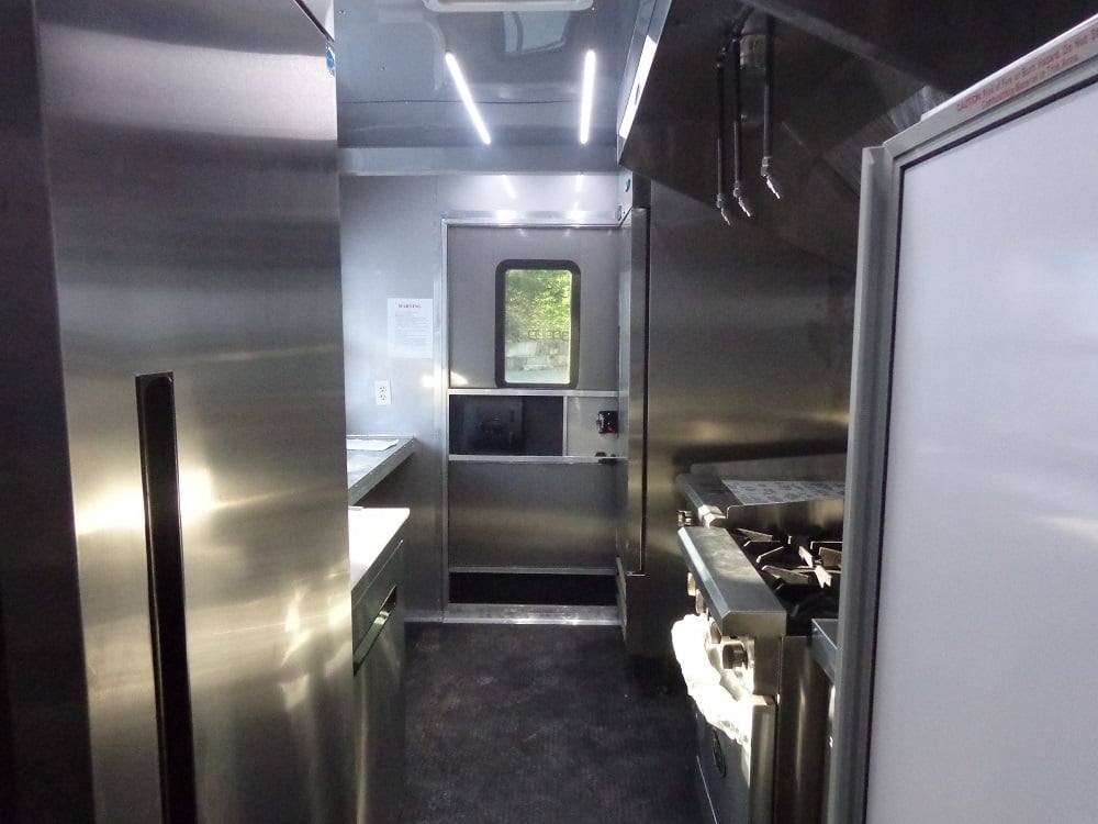 583-8.5-x-22-flat-front-red-concession-porch-style-trailer-with-appliances-10.jpg 8.5' x 22' Flat Front Red Concession Porch Style Trailer With Appliances