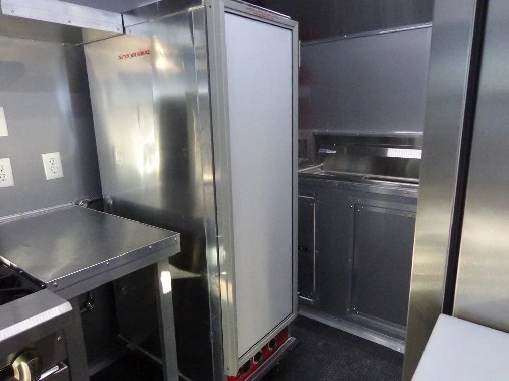 583-8.5-x-22-flat-front-red-concession-porch-style-trailer-with-appliances-11.webp 8.5' x 22' Flat Front Red Concession Porch Style Trailer With Appliances