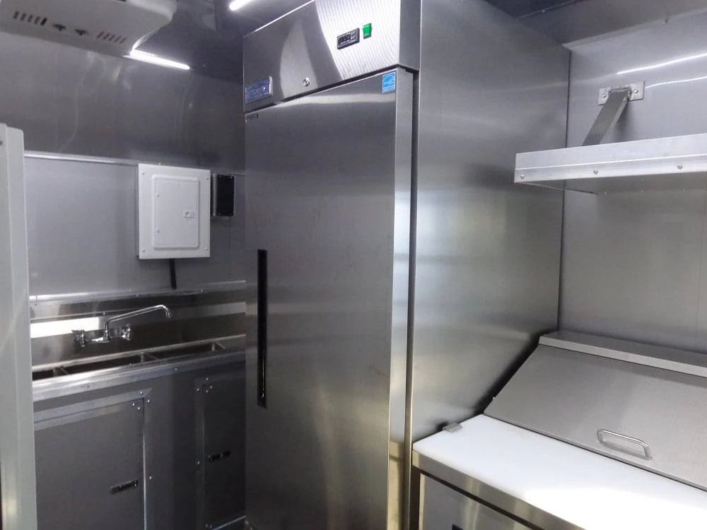 583-8.5-x-22-flat-front-red-concession-porch-style-trailer-with-appliances-18.webp 8.5' x 22' Flat Front Red Concession Porch Style Trailer With Appliances