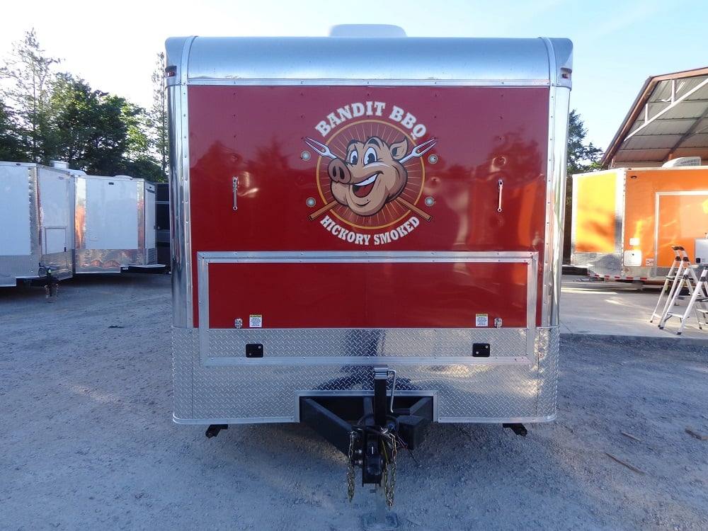 583-8.5-x-22-flat-front-red-concession-porch-style-trailer-with-appliances-19.jpg 8.5' x 22' Flat Front Red Concession Porch Style Trailer With Appliances