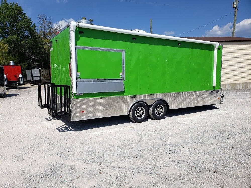 585-8.5-x-22-lime-green-food-concession-trailer-19.jpg 8.5' x 22' Lime Green Food Concession Trailer